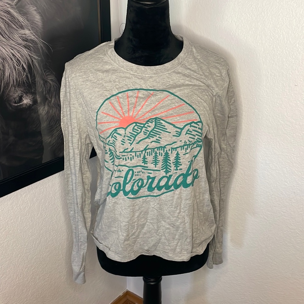 Grey Long Sleeve Colorado Shirt
